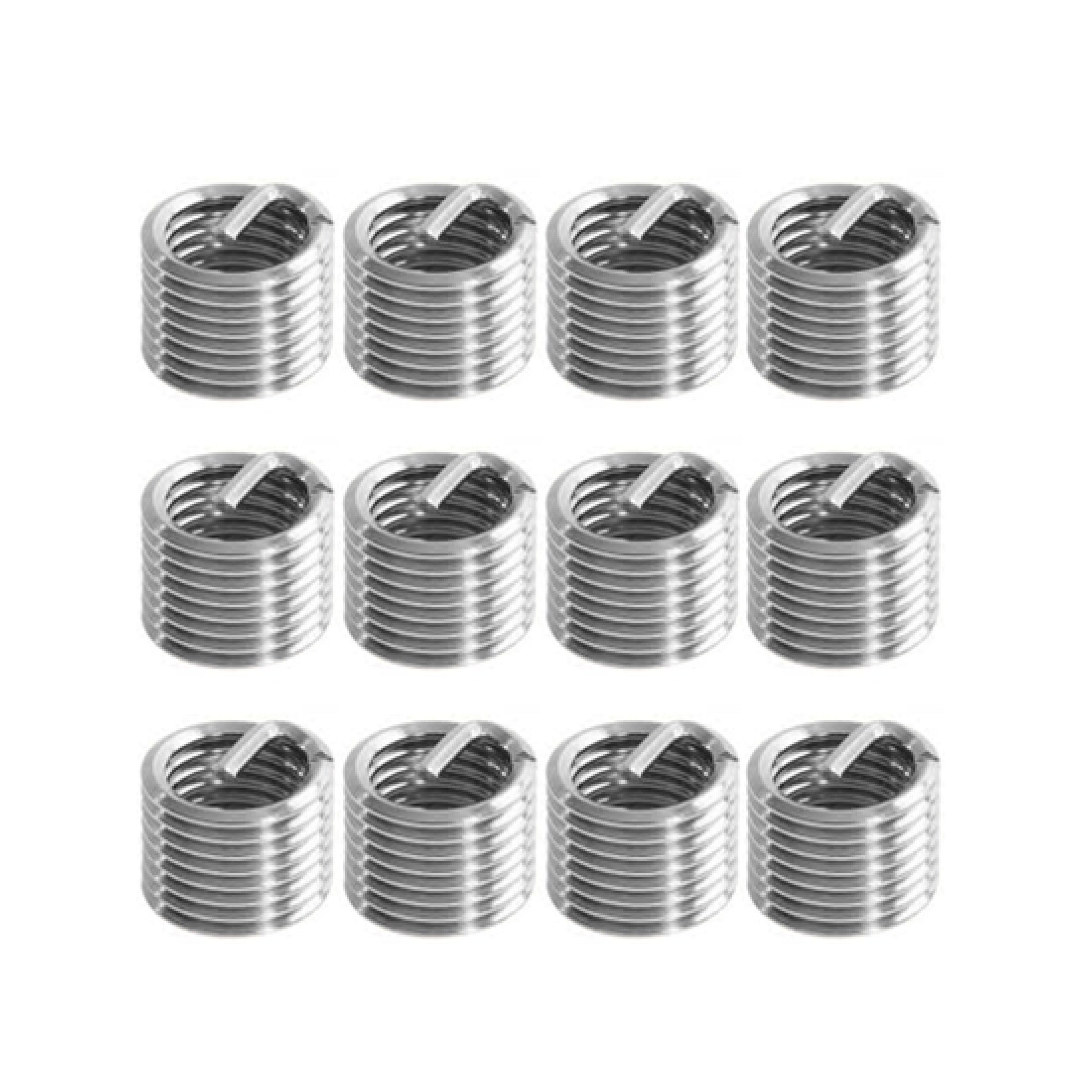 M2.2 x 0.45 Helical Threaded Inserts (Pack of 12)
