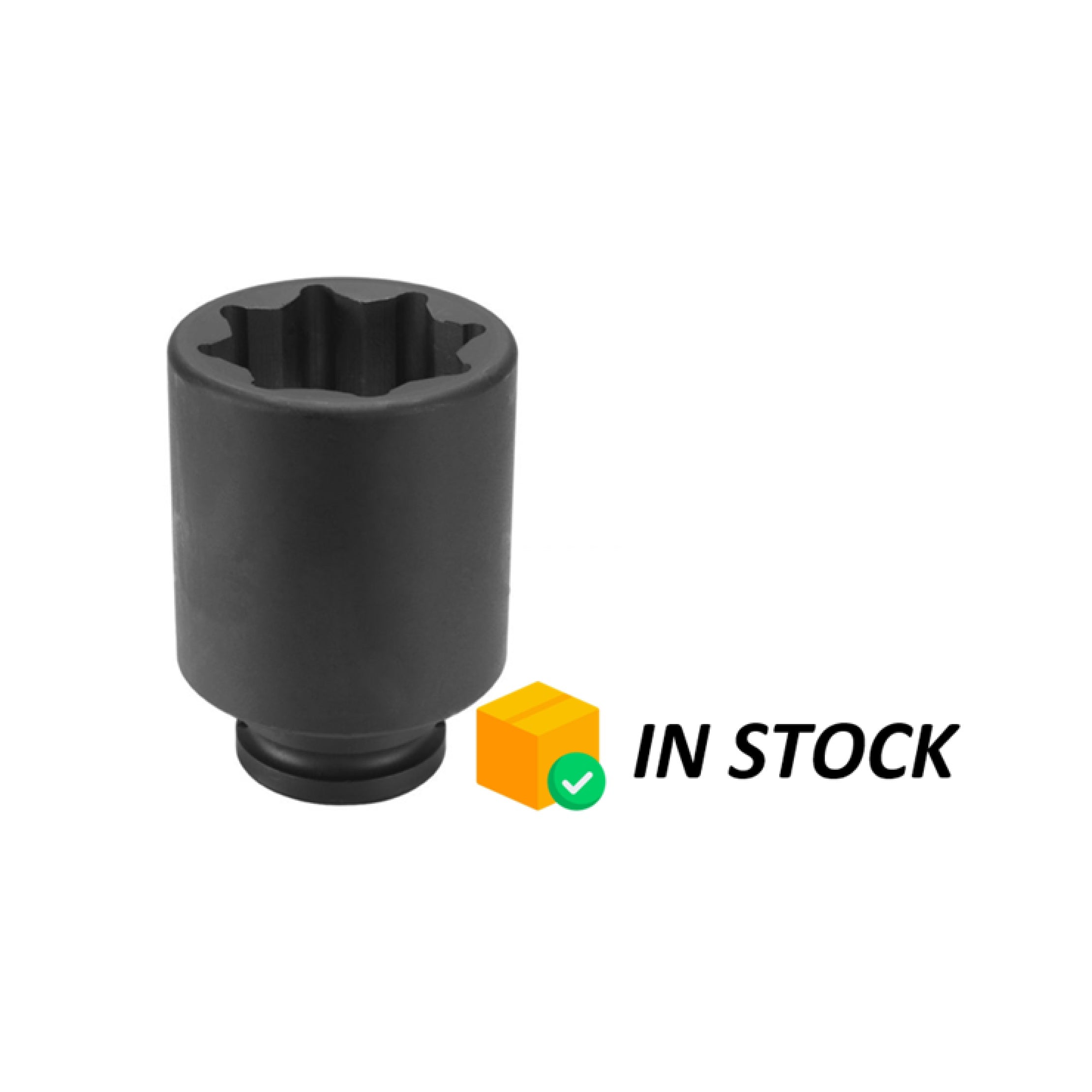 1" Drive x 1-9/16" 8 Point Deep Impact Socket