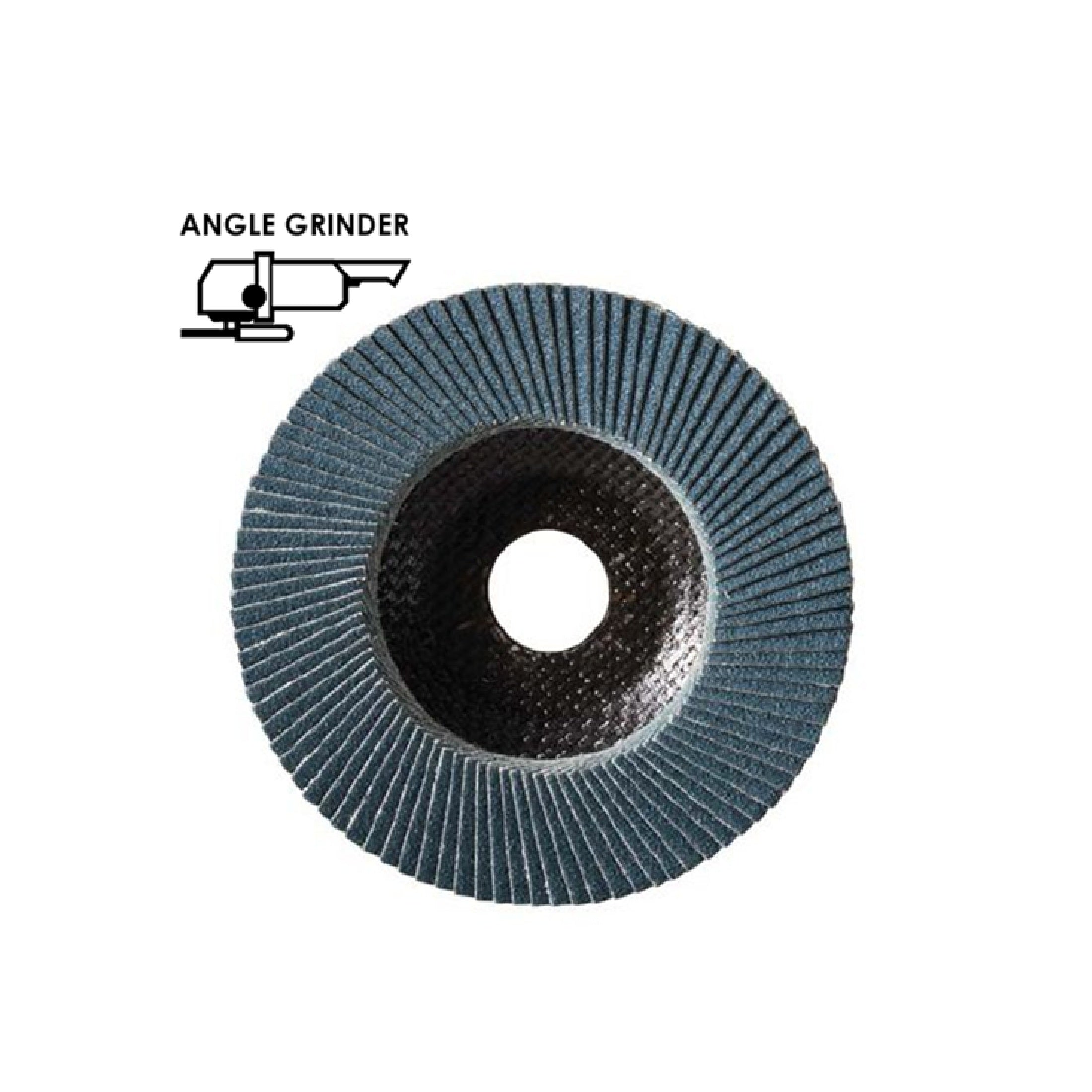 Arc Abrasives Flap Disc 4-1/2 X 7/8 Arbor Hole   80X