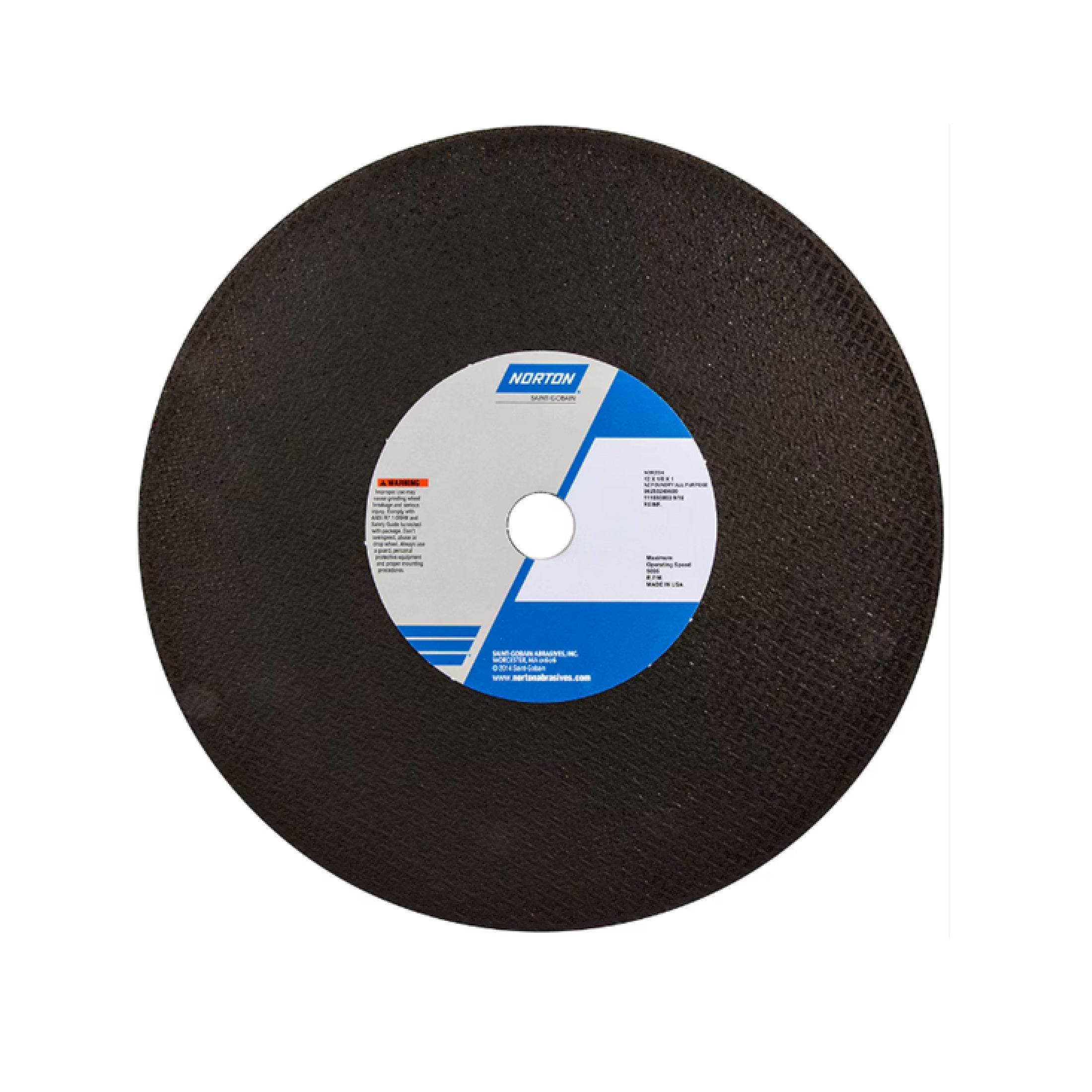 Norton Norzon III Cut-off Wheel  16 x 1/8 x 1