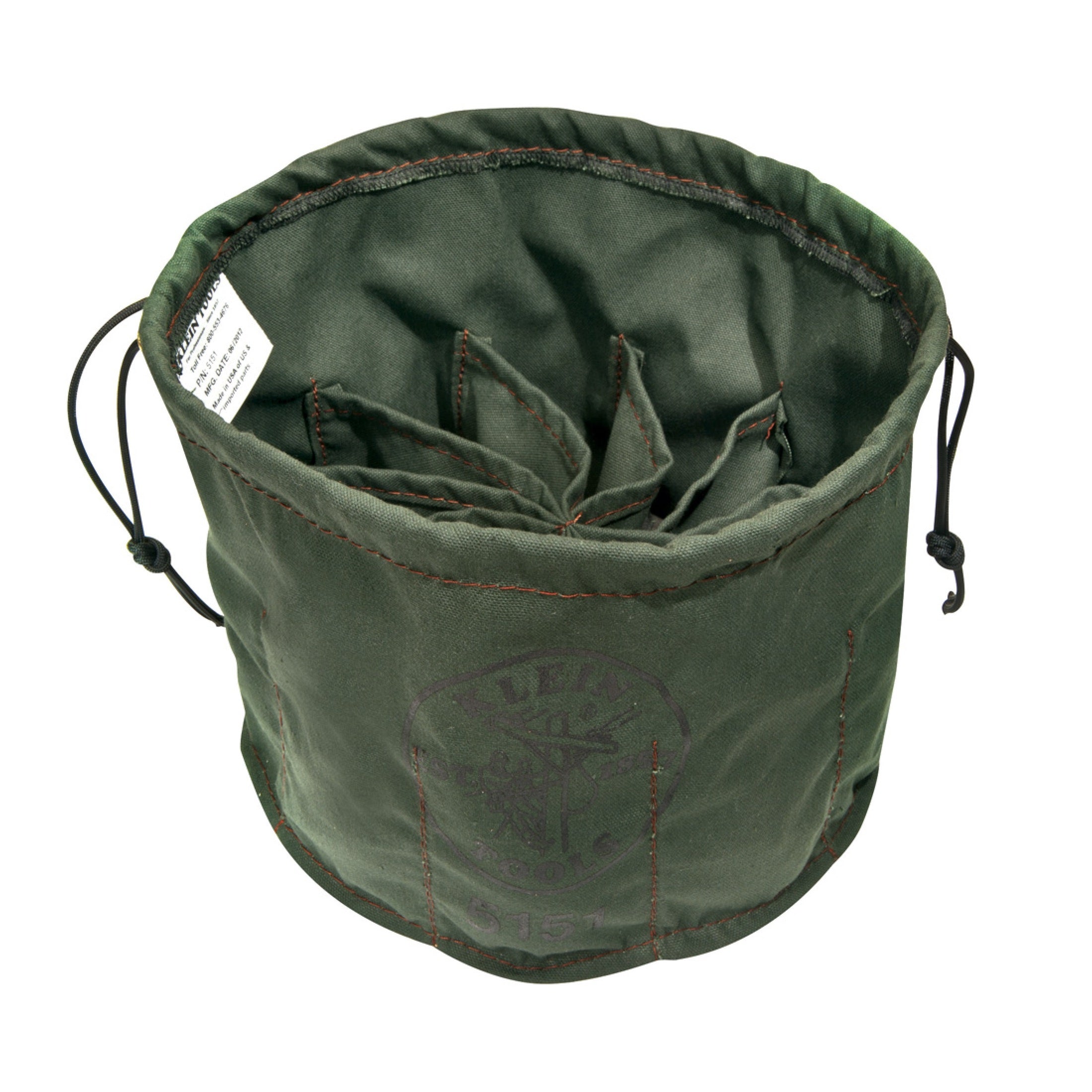 Klein Ten-Compartment Drawstring Bag
