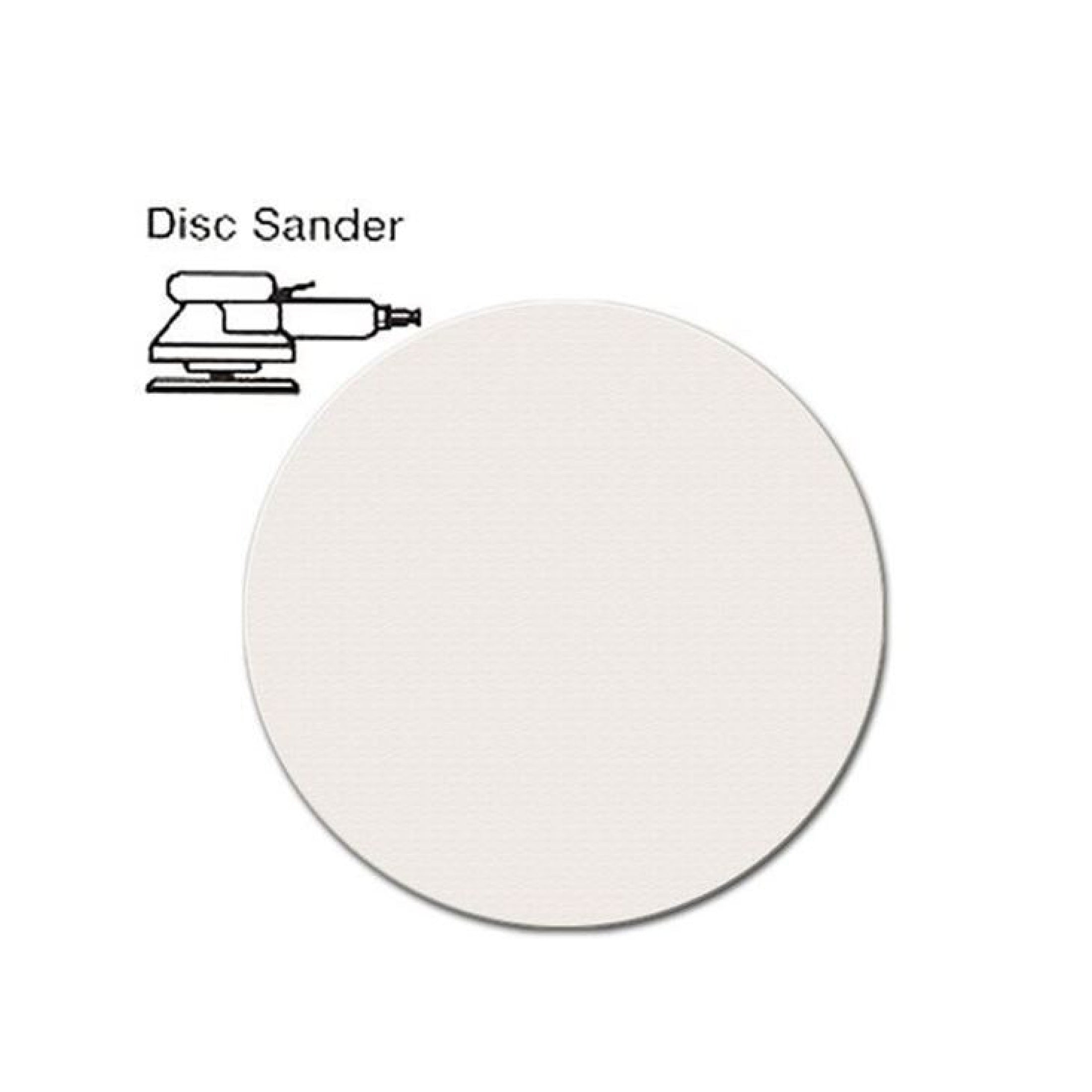 Trizact Film Disc 5'' / Hookit II / Buff White  (Stainless)