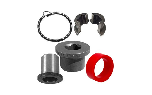 Rivet buster accessories for 8 Inch Stroke Helldog Air Rivet Buster with Jumbo Shank