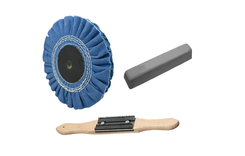 Treated Pleated Buffing Wheels & Accessories
