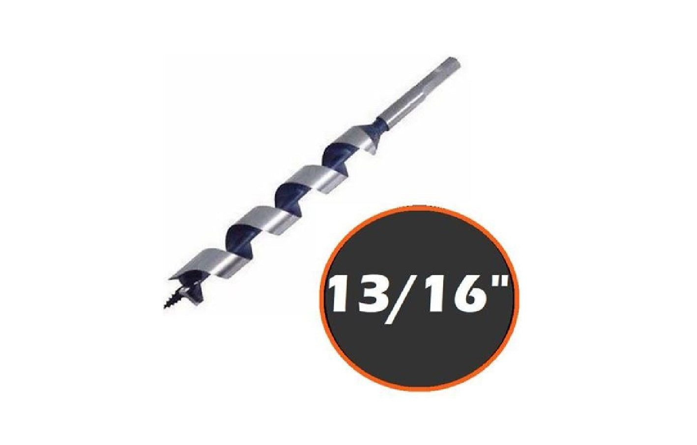 13/16" Diameter HSS Wood Auger Bits