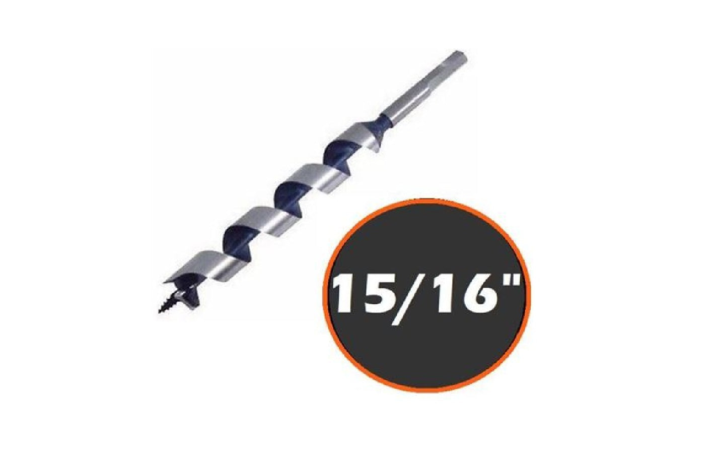 15/16" Diameter HSS Wood Auger Bits