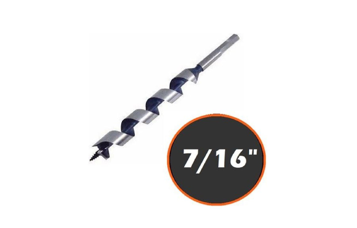 7/16" Diameter HSS Wood Auger Bits