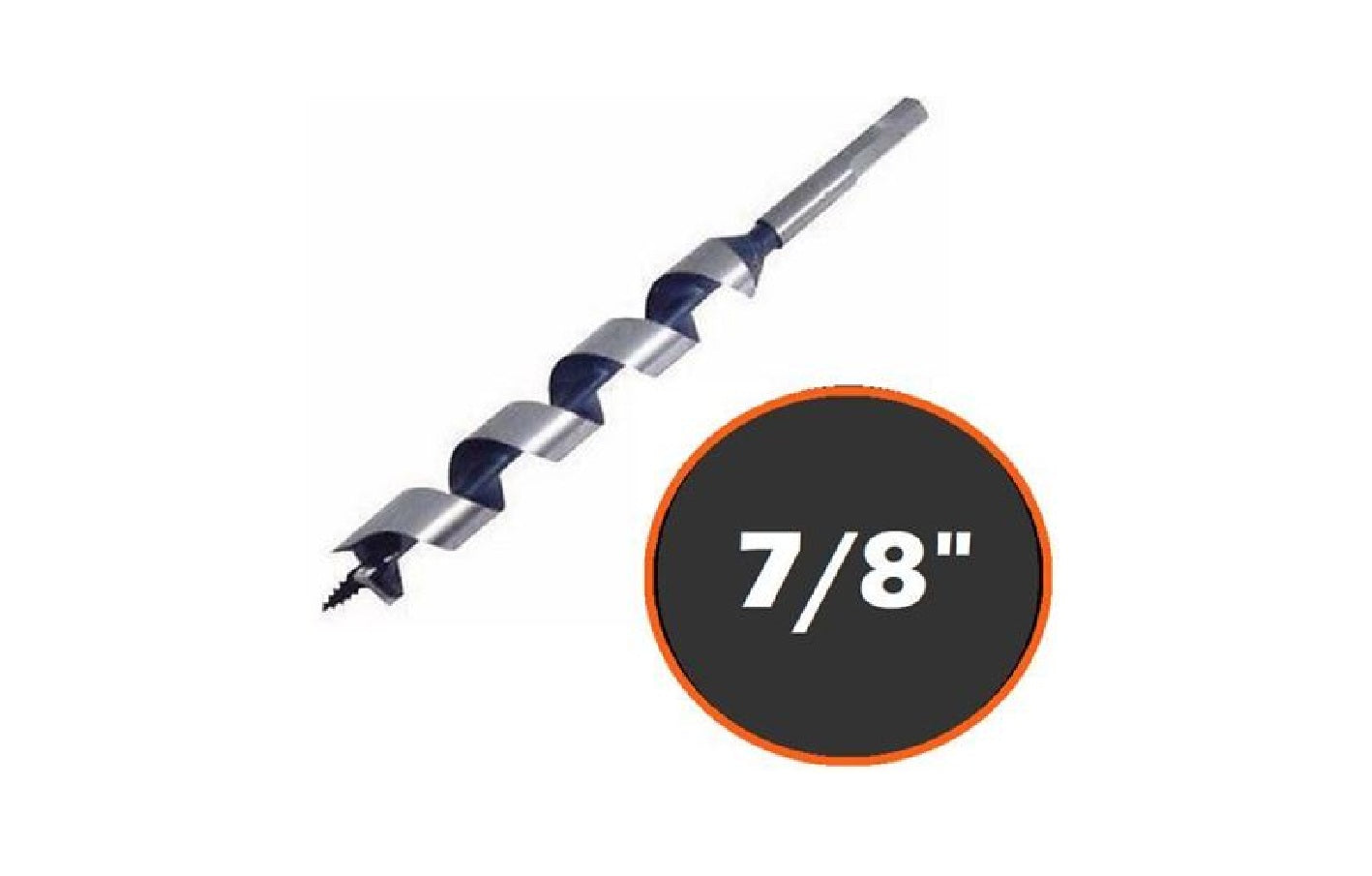 7/8" Diameter HSS Wood Auger Bits