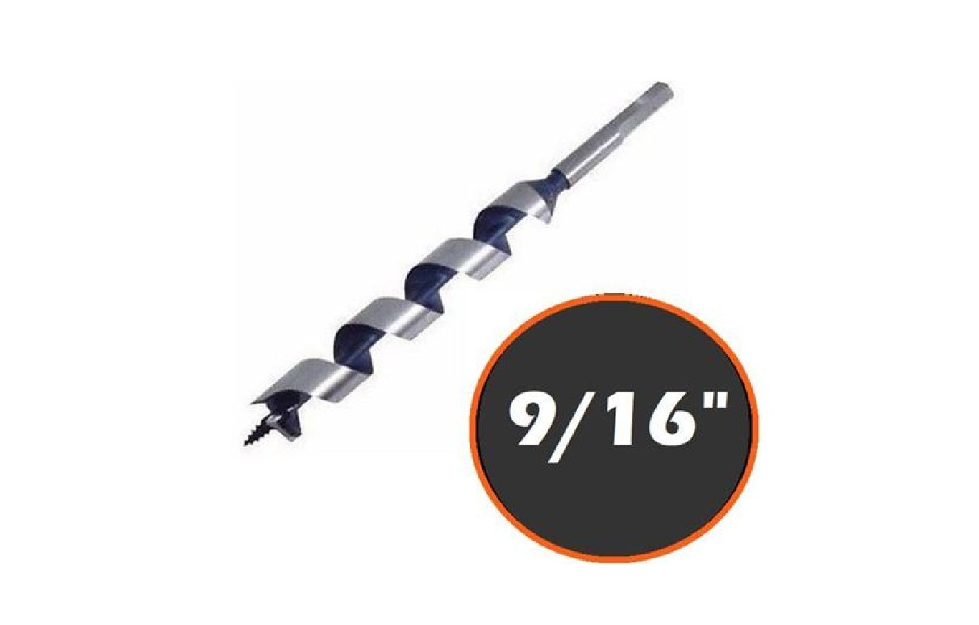 9/16" Diameter HSS Auger Bits