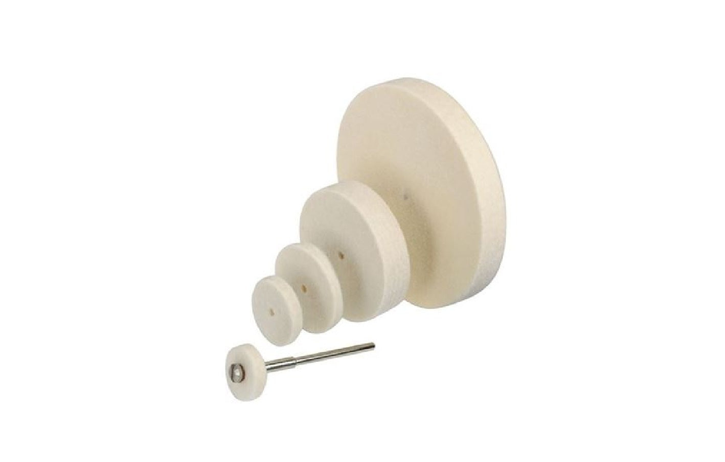 1" Diameter Hard Felt Wheels