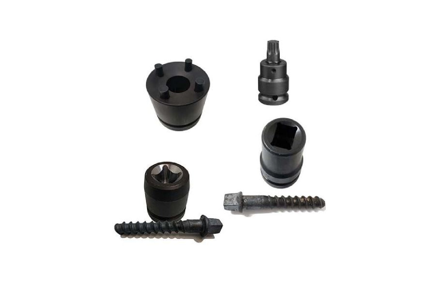 Railroad Lag Screw, Torx Bit & Dome Head Impact Sockets