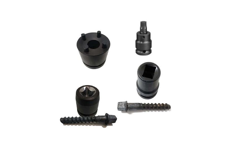 Railroad Lag Screw, Torx Bit & Dome Head Impact Sockets