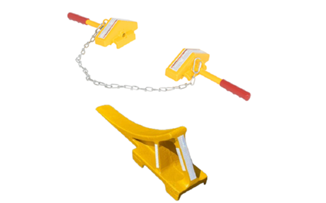 Rail Chocks & Rail Skates