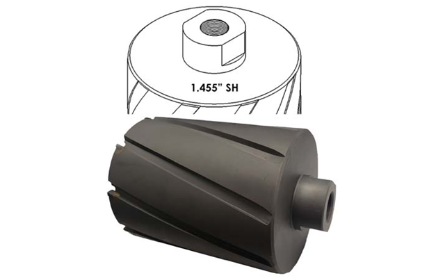 Carbide Tipped Annular Cutters with 1.455" Shank