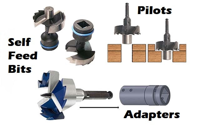 Self - Feed Wood Drill Bits