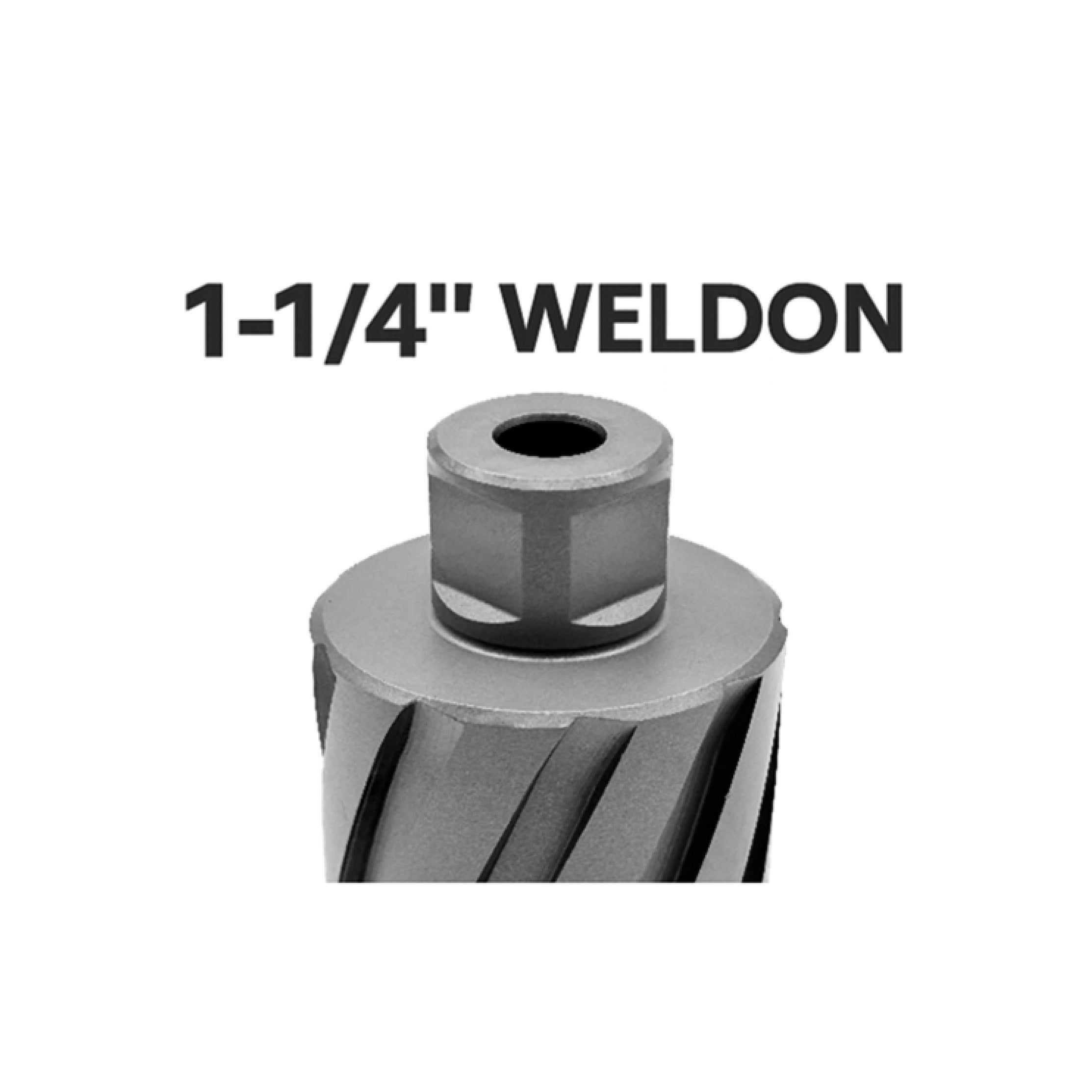 Annular Cutter Holders for 1-1/4" Weldon Shank Cutters