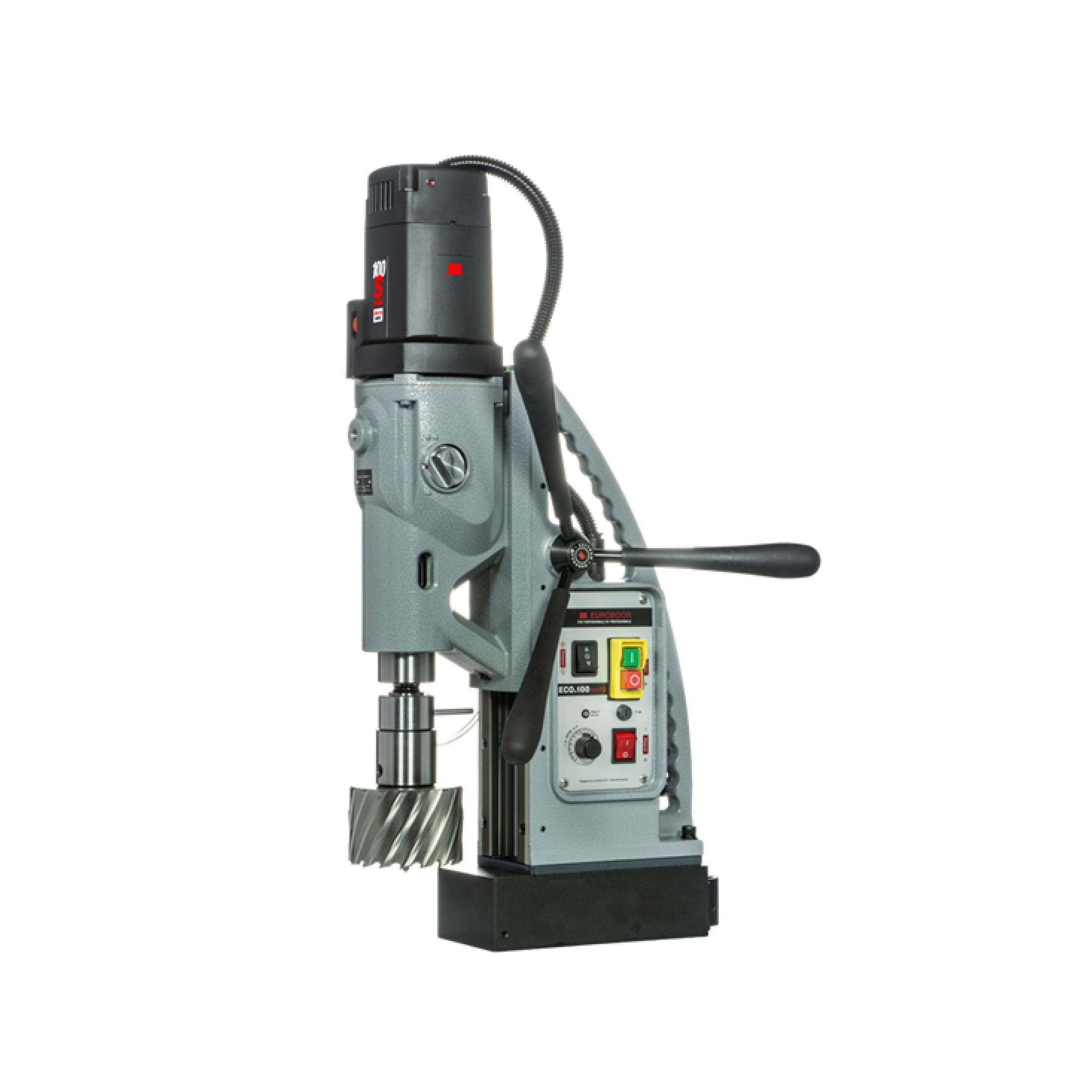 Euroboor ECO.100S+/TD Magnetic Drill with 4" in Drilling Capacity
