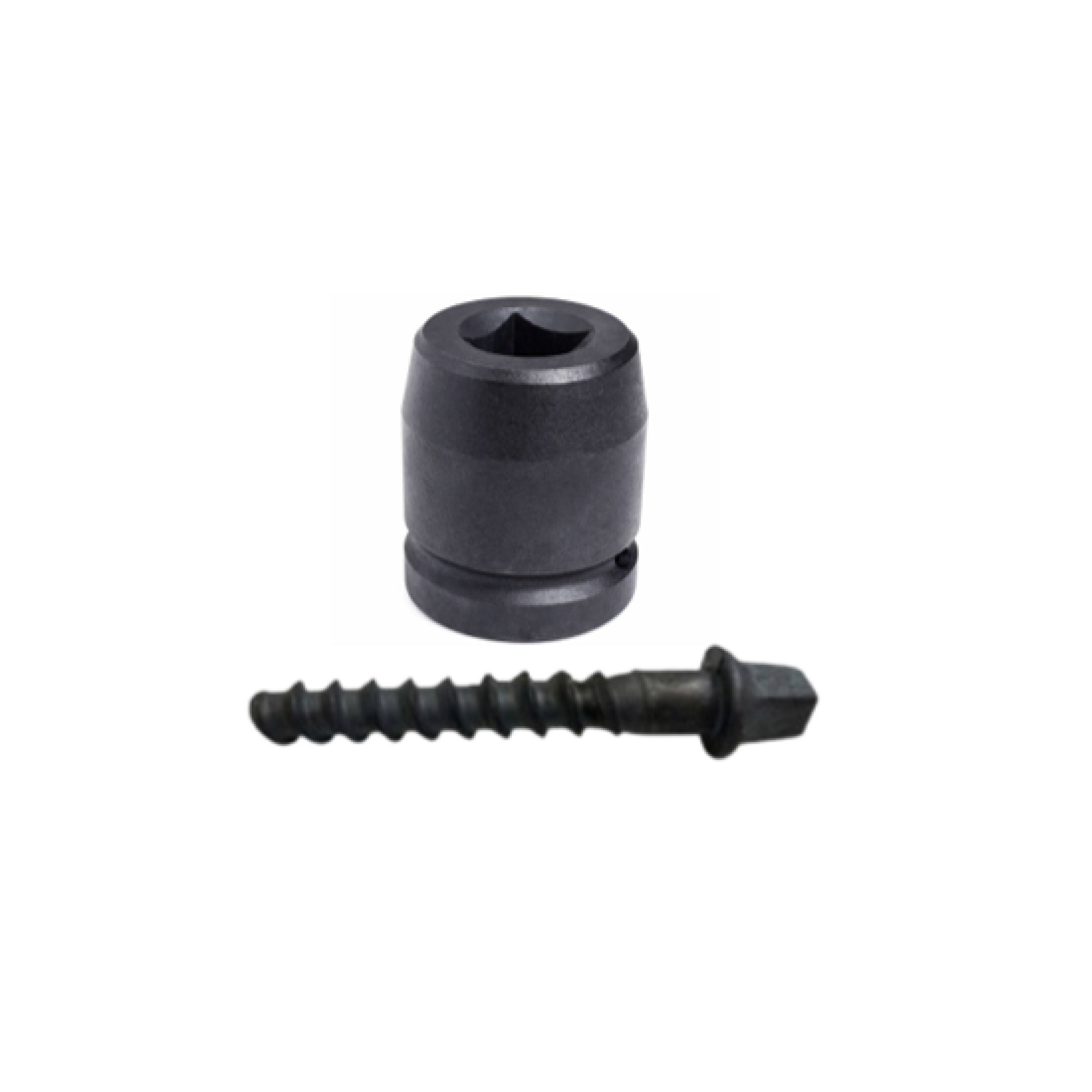 Spike Lag Screw Impact Socket 1" Drive X 3/4" 4pt Square