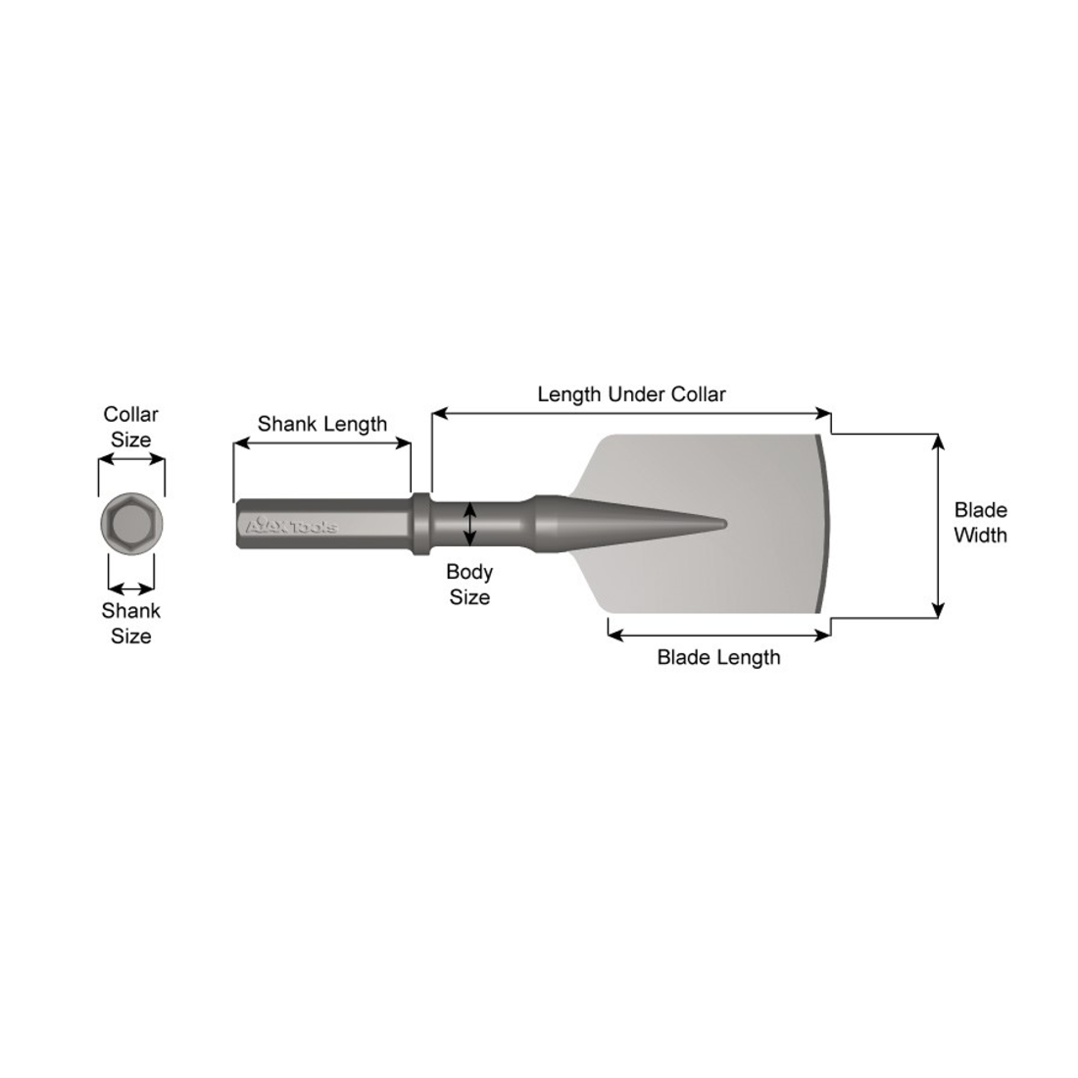 Ajax 38400 Paving Breaker Asphalt Cutter
