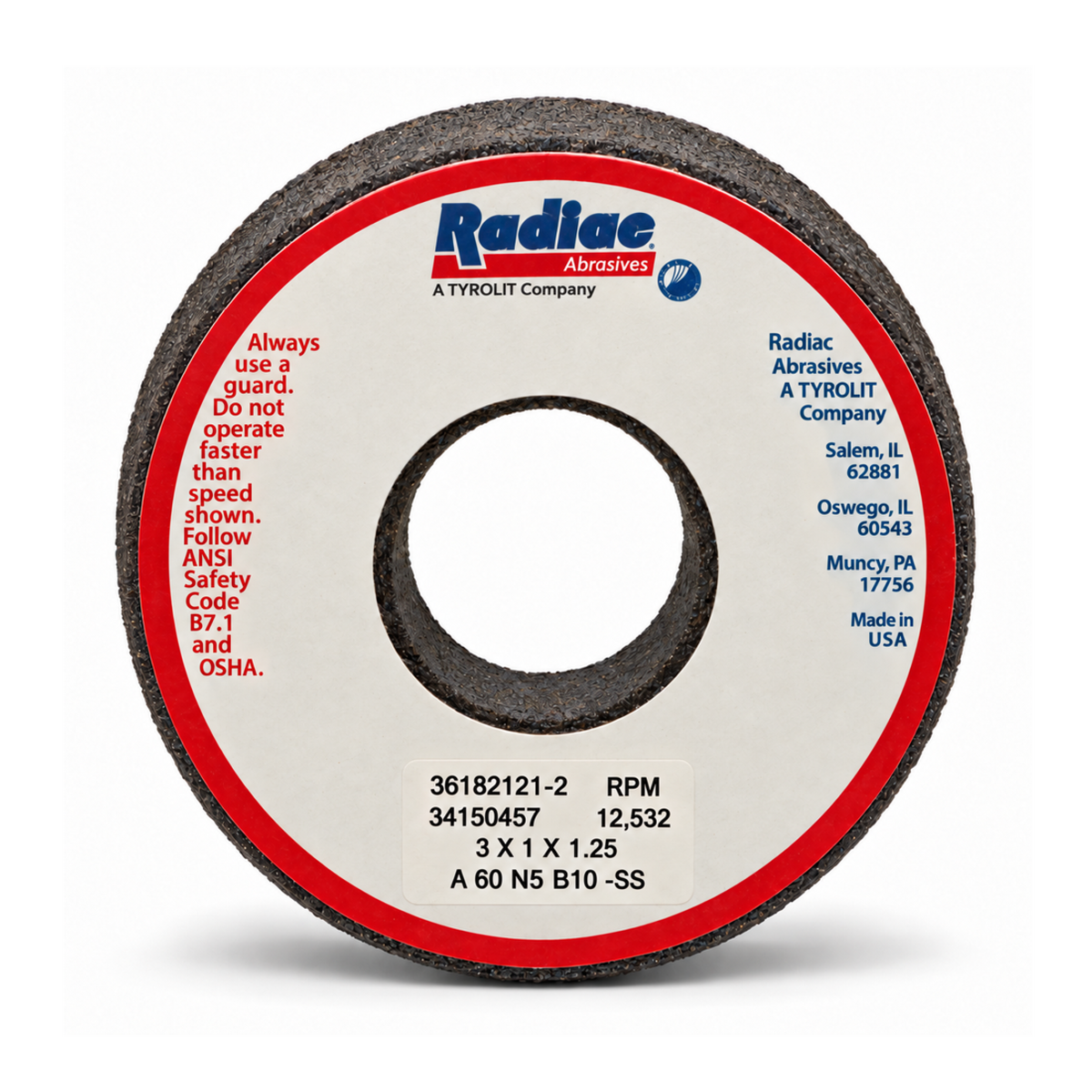 English File Cup Wheel A60 - Fine