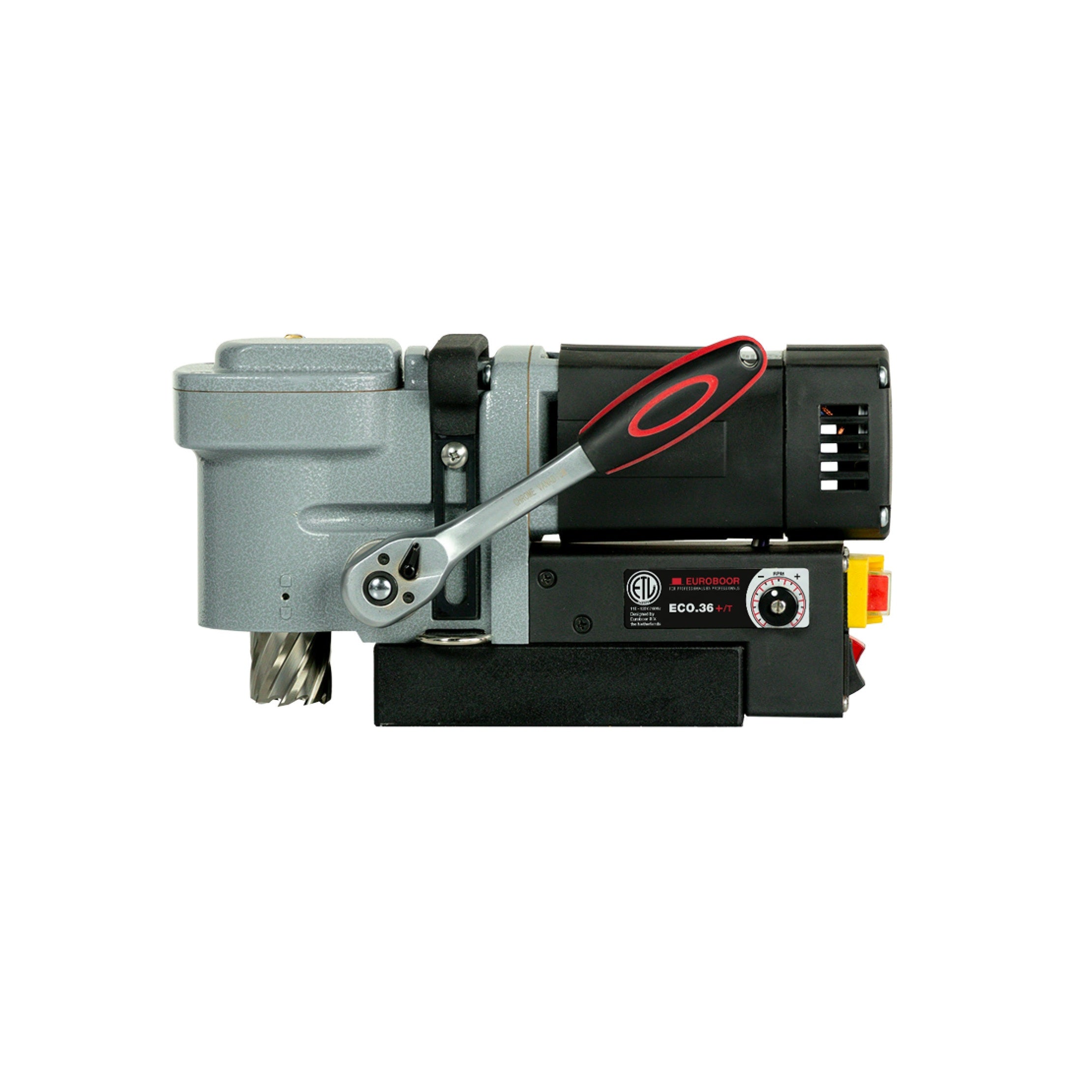 Euroboor ECO.36+/T Magnetic Drill with 1-7/16" in Drilling Capacity