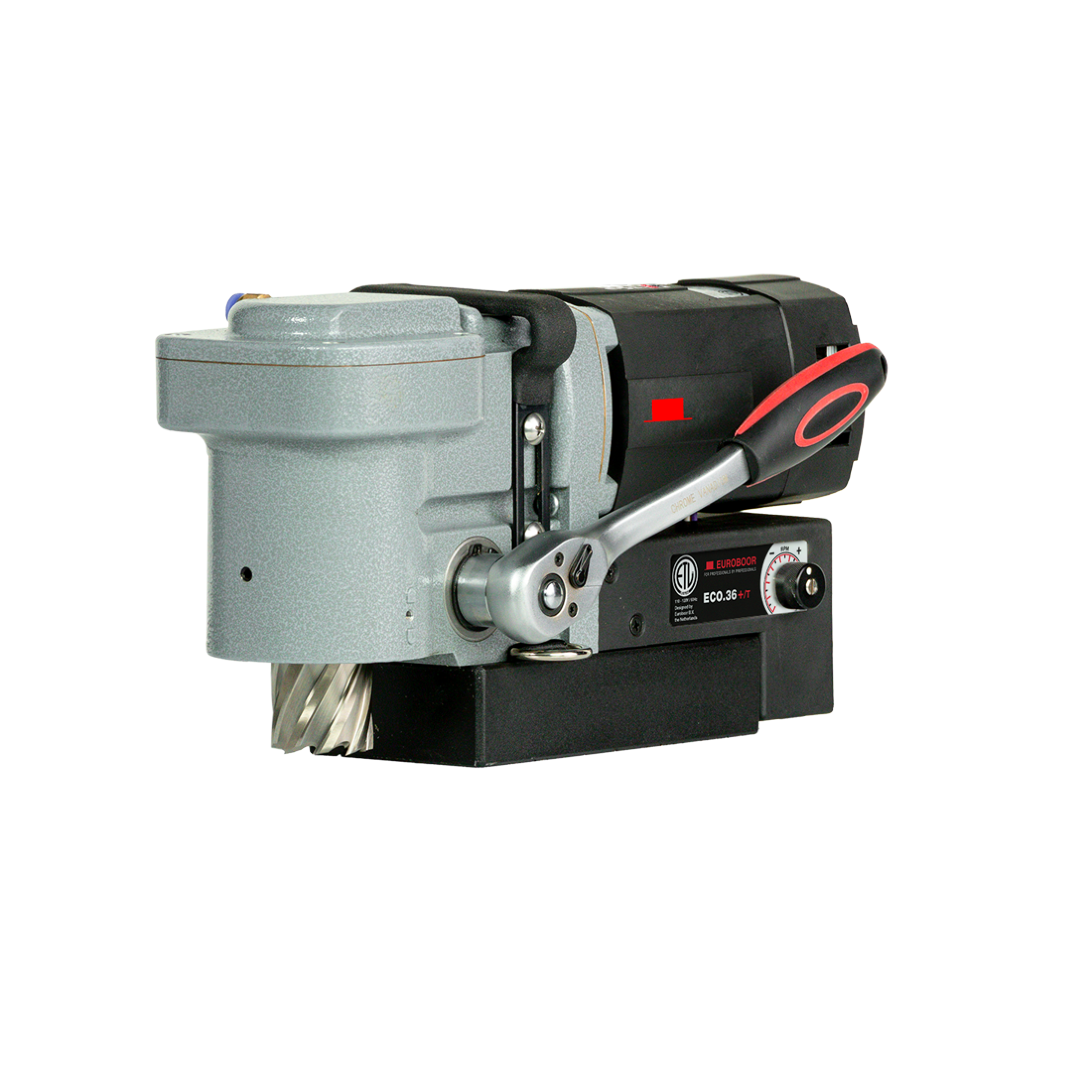 Euroboor ECO.36+/T Magnetic Drill with 1-7/16" in Drilling Capacity