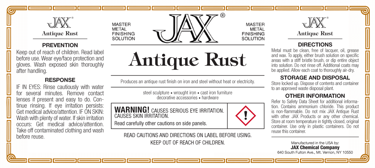 JAX Chemical Antique Rust
