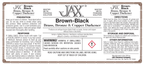 JAX Chemical Brown-Black Brass, Bronze & Copper Darkener