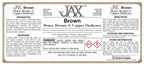 JAX Chemical Brown Brass, Bronze & Copper Darkener