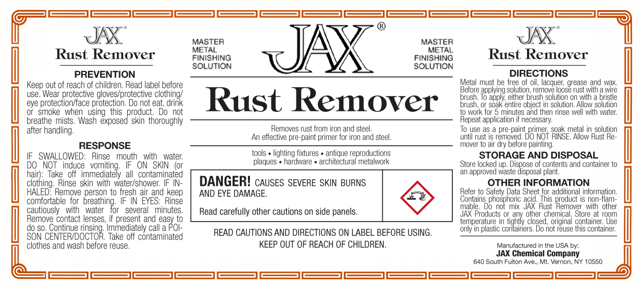 JAX Chemical Rust Remover