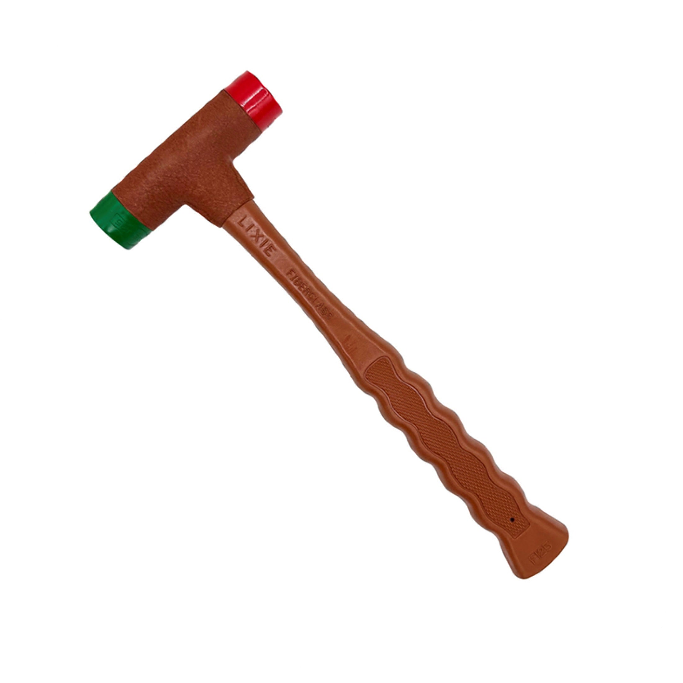 Lixie 125F-MT Mallet with Fiberglass Handle and 1-1/4" Diameter Faces