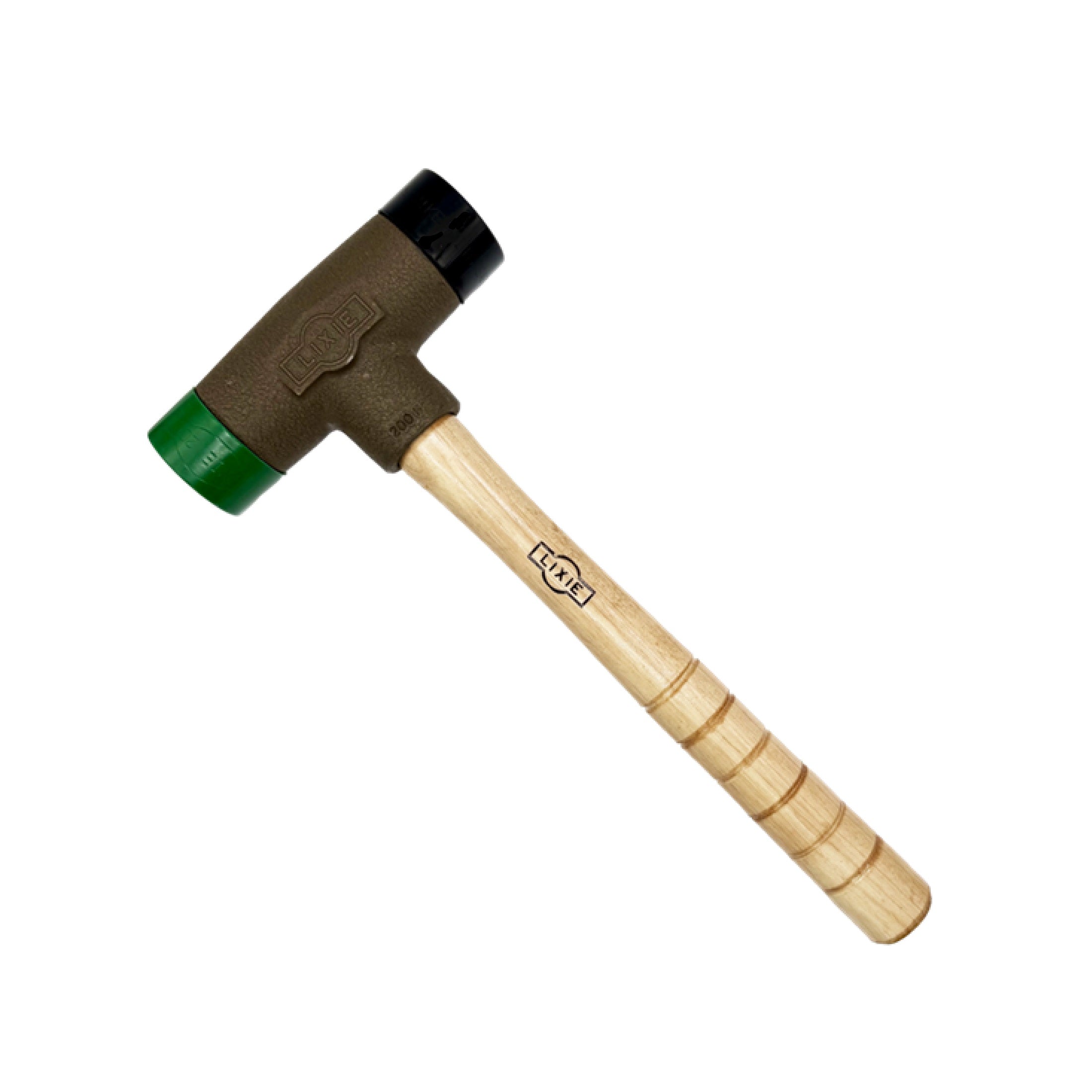 Lixie 150-H-MH Mallet with Hickory Handle and 1-1/2" Diameter Faces