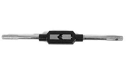 Reversible Ratchet Tap Wrench, 3-1/2 in Length, No. 0 to 1/4 in Tap