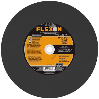 Flexovit Ceramic Cut-off Wheel 16 x 1/8 x 1 Type 1