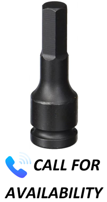 1/2" Drive x 3mm Hex Bit Impact Socket