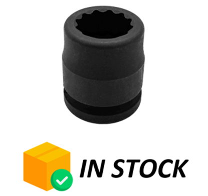 1/2" Drive x 7/16" 12 Point Standard Impact Socket