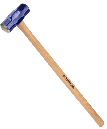 Warwood Tool 13461 8 lb. Double Face Sledge Hammer with 32" Hickory Handle