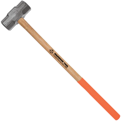 Warwood Tool 53432 8 lb. Sledge Hammer with 36" Hickory Safety Grip Handle