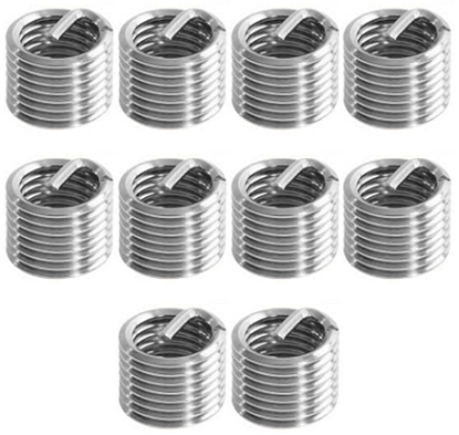 M10 x 1.25 Helical Threaded Inserts