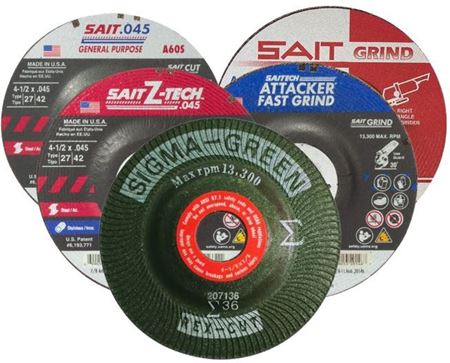 Picture for category Depressed Center Abrasive Wheels 4-1/2"