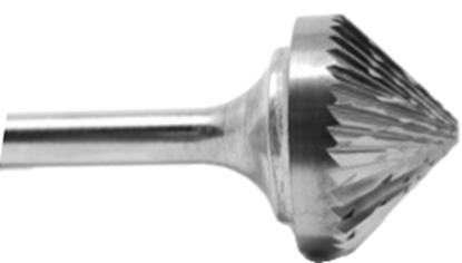 90 Degree Coned Shaped Carbide Burrs | SK